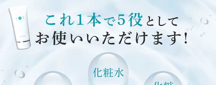 これ1本で5役としてお使いいいただけます！